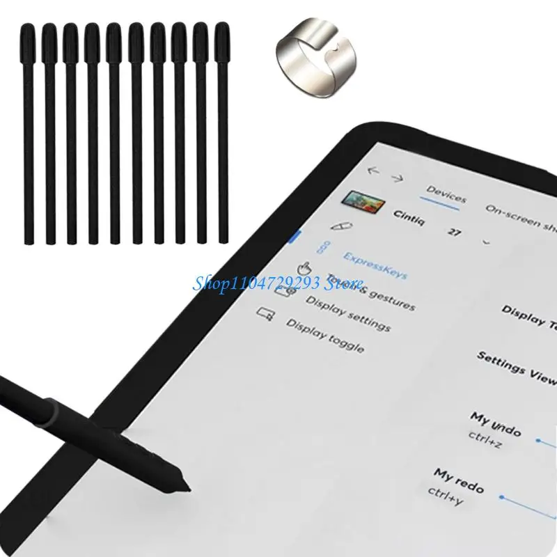 Y2GD 10PCS Пластиковые кончики замены ручки с зажимом для PTK470 PTK670 Цифровые ручки
Y2GD 10PCS Пластиковые кончики замены ручки с зажимом для PTK470 PTK670 Цифровые ручки