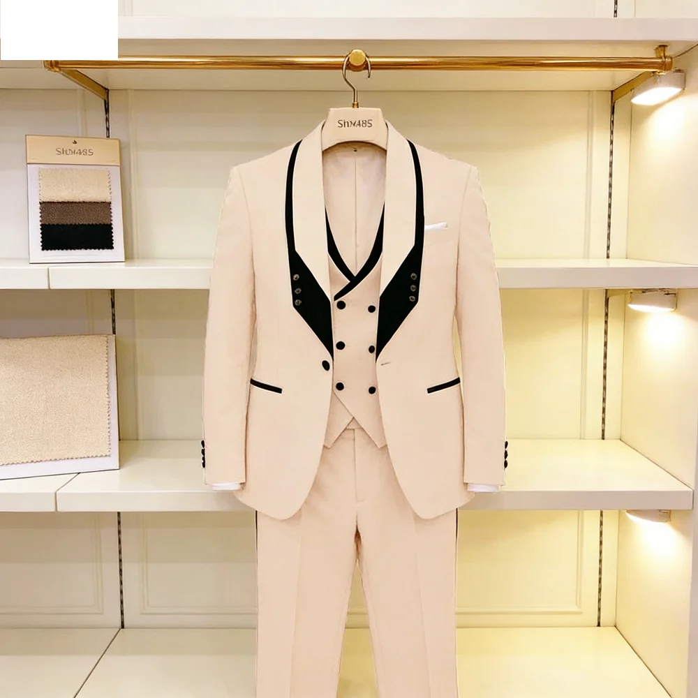 Королевский синий мужской свадебный костюм с шалевым воротником, формальный смокинг, пиджак, жилет и брюки для жениха, выпускного вечера, торжественных мероприятий
Королевский синий мужской свадебный костюм с шалевым воротником, формальный смокинг, пиджак, жилет и брюки для жениха, выпускного вечера, торжественных мероприятий