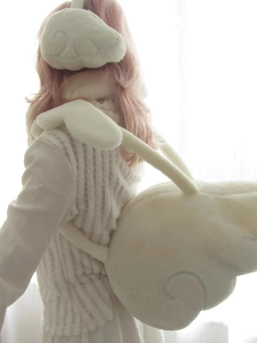 Angel Wing Plu oulder Bag Handbag Student Sle Bapa Youthful Foldable Medium Waterproof Zipper Closure Daily Use
Angel Wing Plu oulder Bag Handbag Student Sle Bapa Youthful Foldable Medium Waterproof Zipper Closure Daily Use