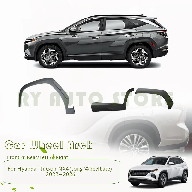 Car Wheel Opening Flare For Hyundai Tucson L Long Wheelbase NX4 2022~2026 Left Right Side Wheel Opening Molding Auto Accessories
Car Wheel Opening Flare For Hyundai Tucson L Long Wheelbase NX4 2022~2026 Left Right Side Wheel Opening Molding Auto Accessories