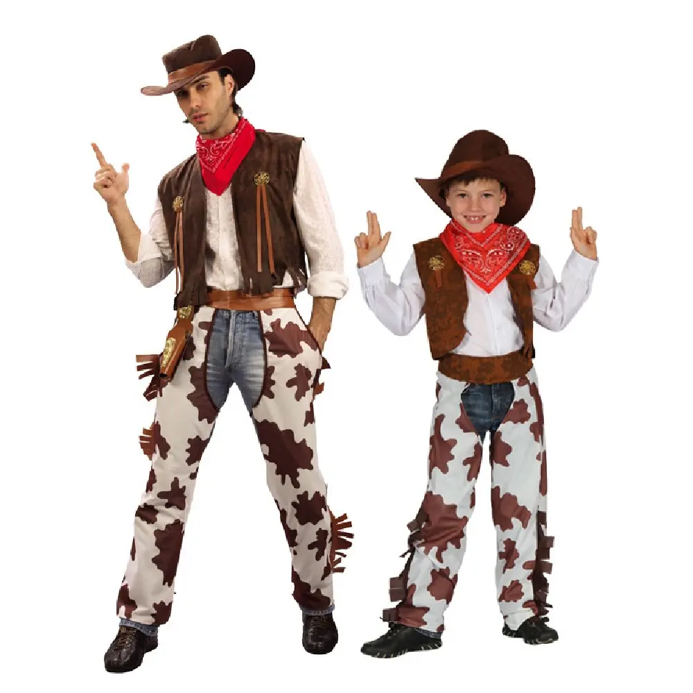 Adult Western Cowboy Costume Halloween Carnival Party Cowgirl Costume Role Playing Cosplay Suit Fancy Dress
Adult Western Cowboy Costume Halloween Carnival Party Cowgirl Costume Role Playing Cosplay Suit Fancy Dress