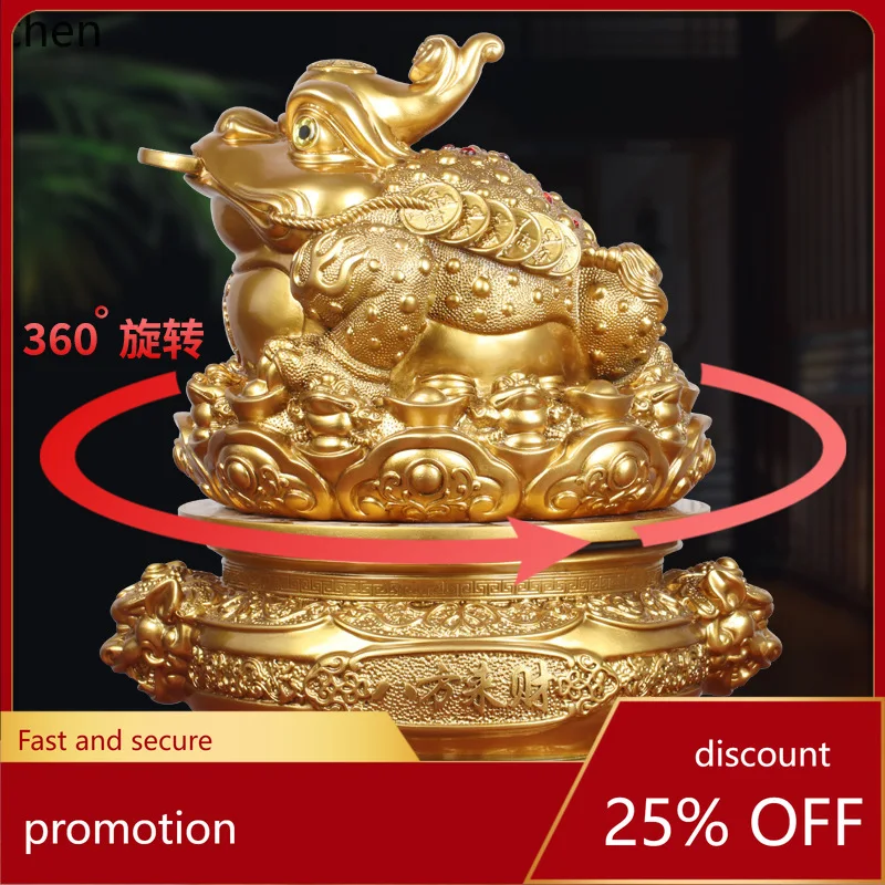 LXC Eight Directions Wealth Golden Toad Ornament Toad Living Room Entrance Decoration Office Company Front Desk
LXC Eight Directions Wealth Golden Toad Ornament Toad Living Room Entrance Decoration Office Company Front Desk