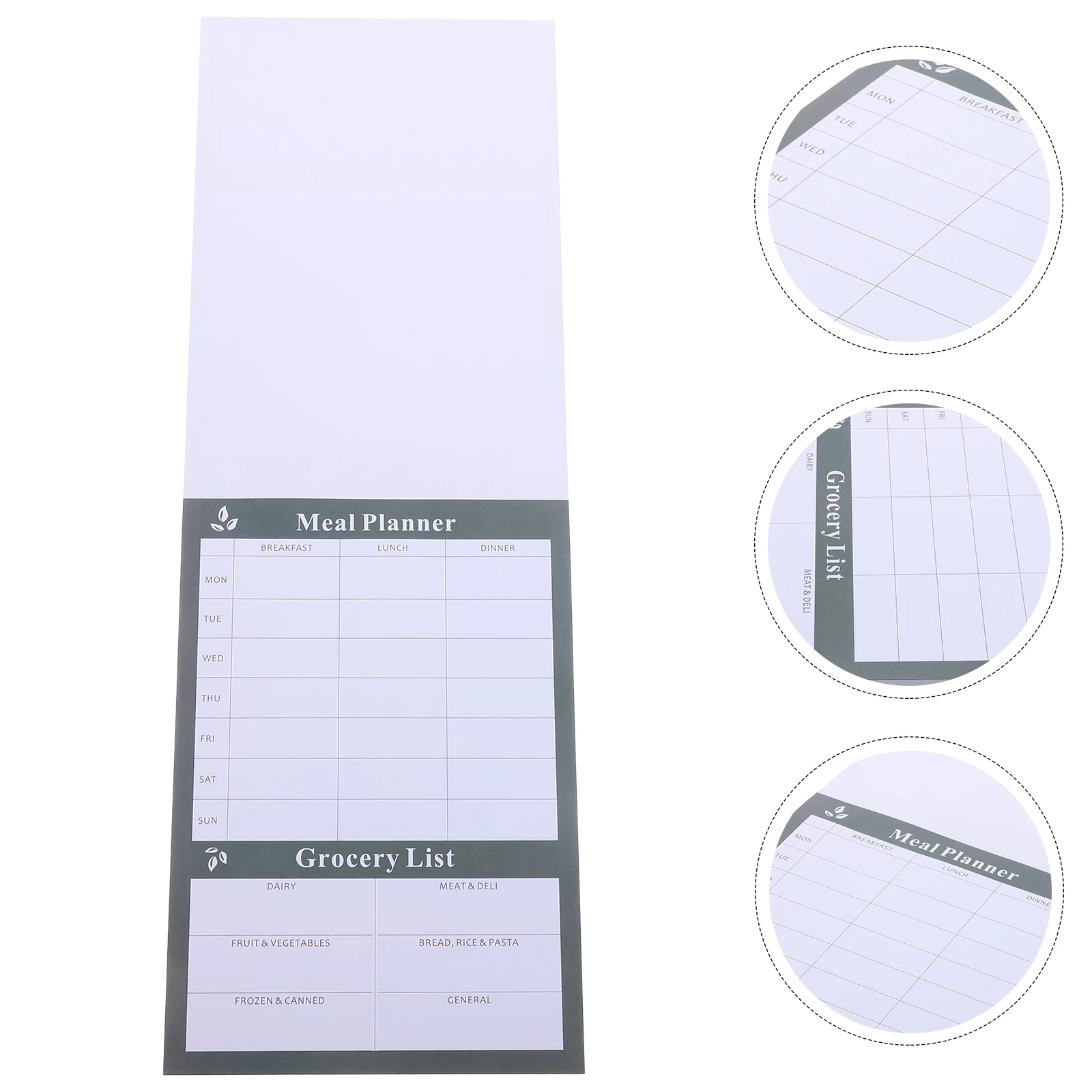 Planner Weekly Tearable Notebook for Meal Planning Kitchen Menu Food List Black White Single Pad Calendar
Planner Weekly Tearable Notebook for Meal Planning Kitchen Menu Food List Black White Single Pad Calendar