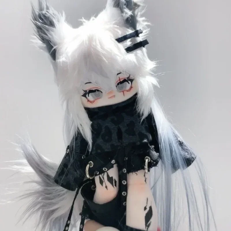30cm Game Arknights Lappland Kawaii Cosplay Cotton Doll Body Wigs Ears Tail Set Long Leg Anime Change Suit Toy Figures Fans Gift
30cm Game Arknights Lappland Kawaii Cosplay Cotton Doll Body Wigs Ears Tail Set Long Leg Anime Change Suit Toy Figures Fans Gift