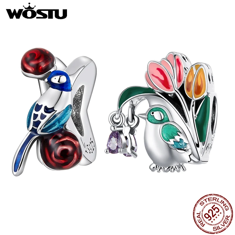 WOSTU цветок птица подходит для европейского браслета-подвески из стерлингового серебра 925 пробы с цирконием ZC подвеска на день рождения для браслета, ожерелья, ювелирных изделий
WOSTU цветок птица подходит для европейского браслета-подвески из стерлингового серебра 925 пробы с цирконием ZC подвеска на день рождения для браслета, ожерелья, ювелирных изделий