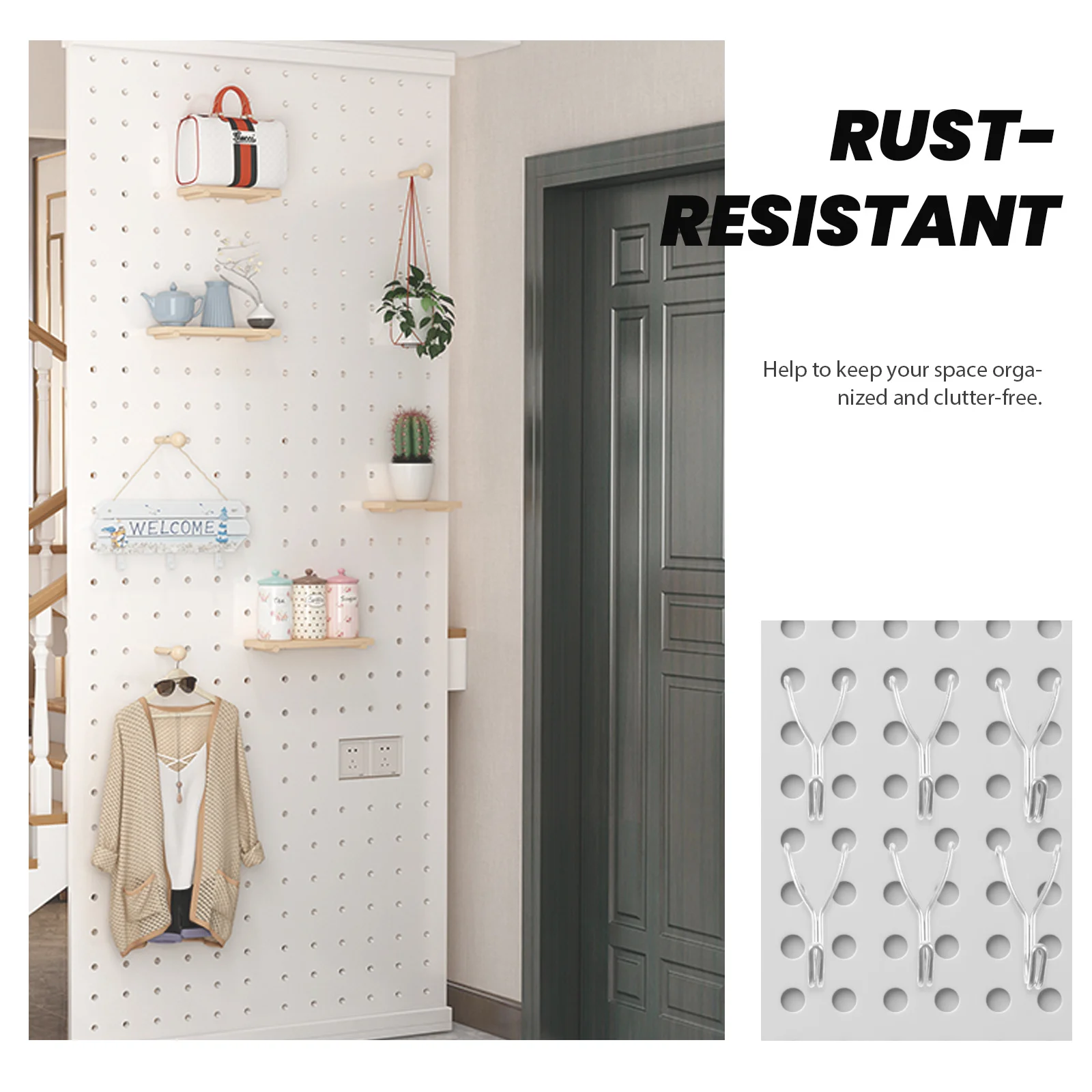 20Pcs Pegboard Hooks Metal Heavy Duty Durable Peg Board Organizer Key Hanger Small Peg Hooks for Hanging Tools Accessories
20Pcs Pegboard Hooks Metal Heavy Duty Durable Peg Board Organizer Key Hanger Small Peg Hooks for Hanging Tools Accessories