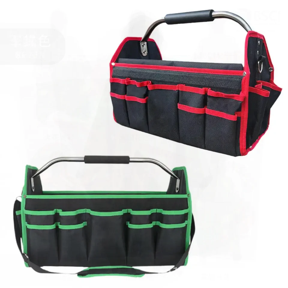 0cm Portable Foldable Tool Bag Organizer Multipurpose Open Top with Multi Pockets Metal Carry Handle for Gardeners Lightweigh
0cm Portable Foldable Tool Bag Organizer Multipurpose Open Top with Multi Pockets Metal Carry Handle for Gardeners Lightweigh