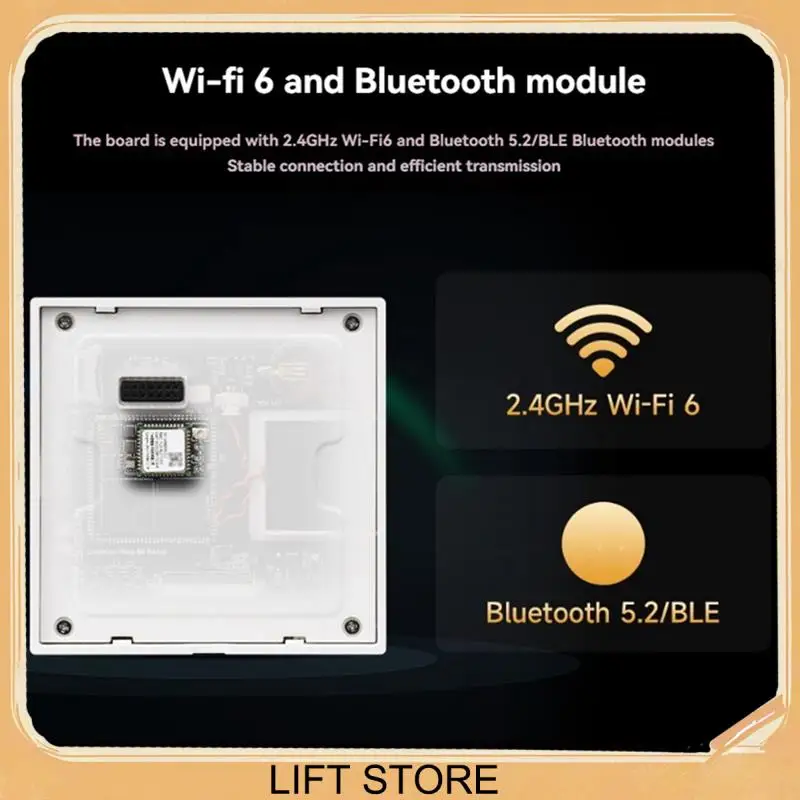 BTLIFE-4 Inch Smart Scene Wall Switch 86-Type Touch Screen Center Control Panel RV1106G3 1TOPS
BTLIFE-4 Inch Smart Scene Wall Switch 86-Type Touch Screen Center Control Panel RV1106G3 1TOPS