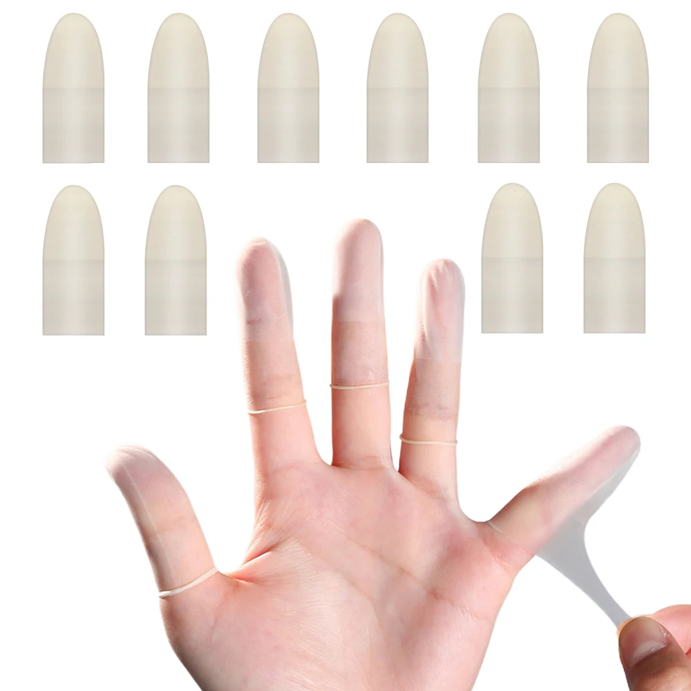 100PCS Finger Cover Heat Resistant Anti-skid Silicone Finger Cots Cap Sleeve Finger Anti-Scald Protection Kitchen Accessories
100PCS Finger Cover Heat Resistant Anti-skid Silicone Finger Cots Cap Sleeve Finger Anti-Scald Protection Kitchen Accessories