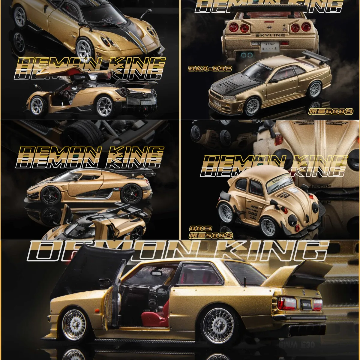 Demon King 1:64 R34 E30 Huayra 2026 BEIJING Auto Show Diecast Model Car
Demon King 1:64 R34 E30 Huayra 2026 BEIJING Auto Show Diecast Model Car