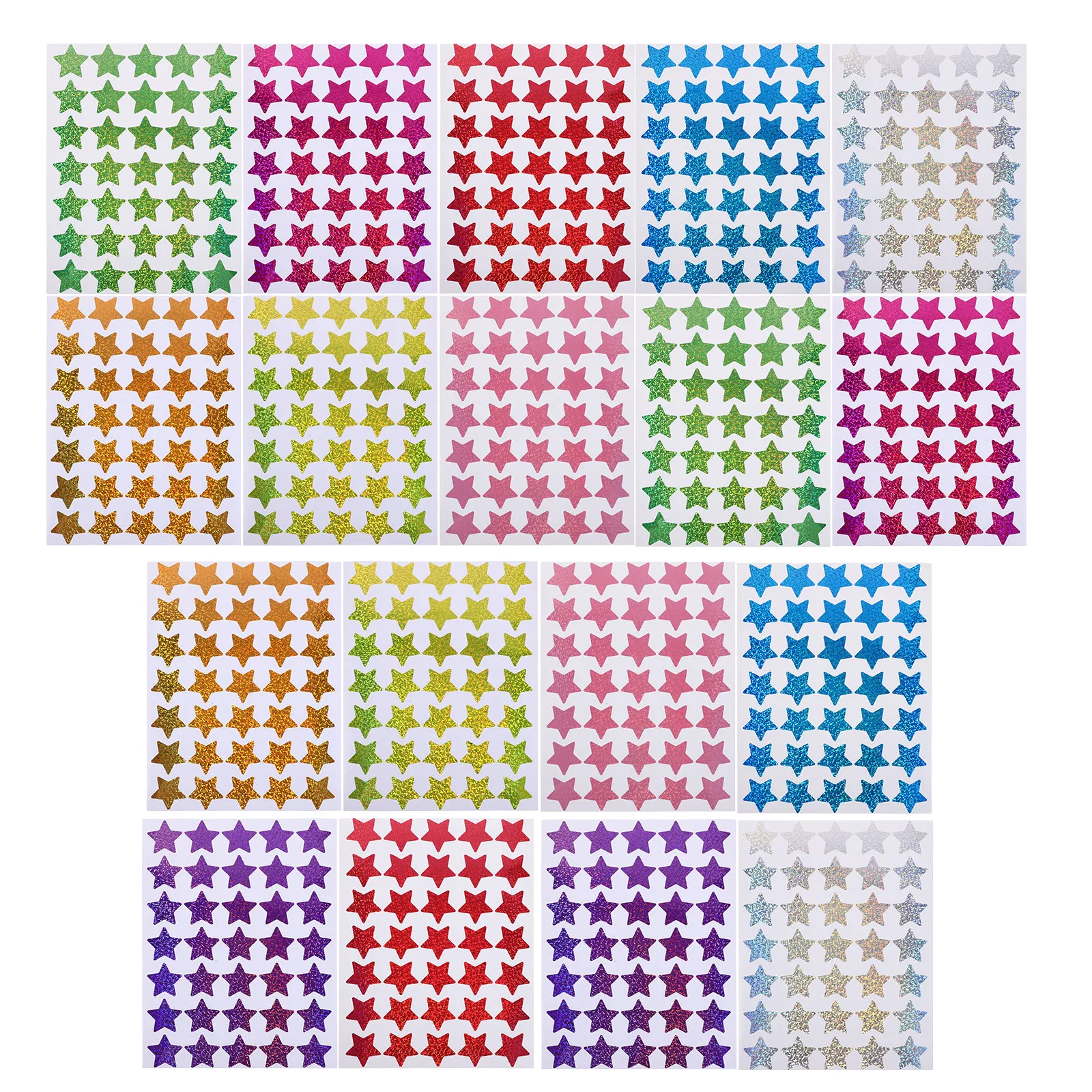 35Pcs Colorful Holographic Star Stickers Shining Glitter Small Reward Stickers for Kids Classroom Teacher Supplies Motivational
35Pcs Colorful Holographic Star Stickers Shining Glitter Small Reward Stickers for Kids Classroom Teacher Supplies Motivational