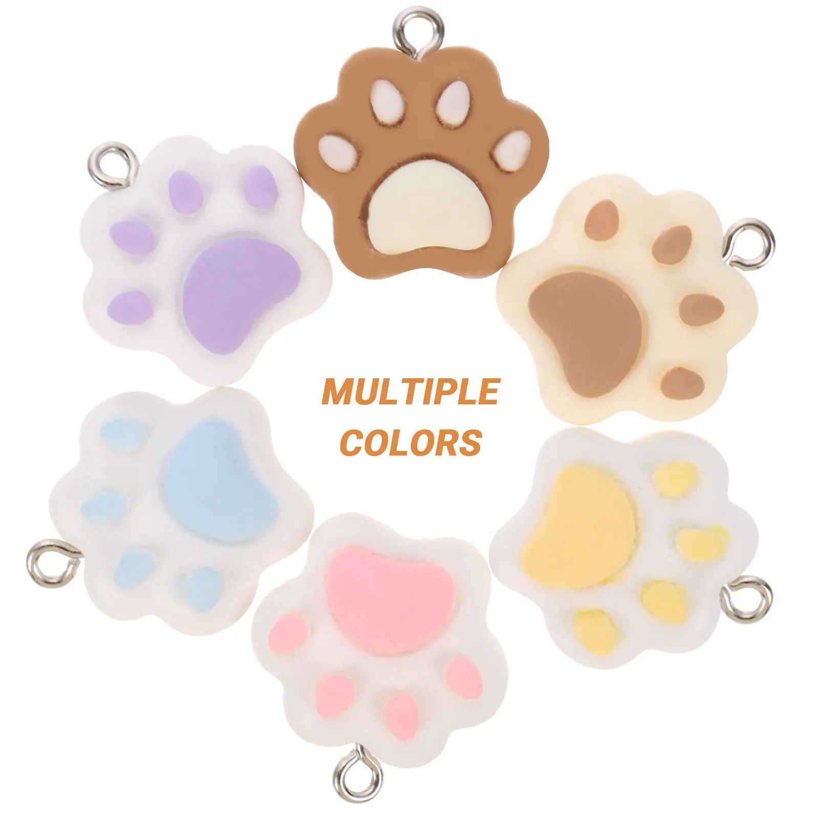 18 шт. разноцветных подвесок-шармов в виде лап животных (кошек и собак) из смолы для рукоделия, браслетов и украшений
18 шт. разноцветных подвесок-шармов в виде лап животных (кошек и собак) из смолы для рукоделия, браслетов и украшений