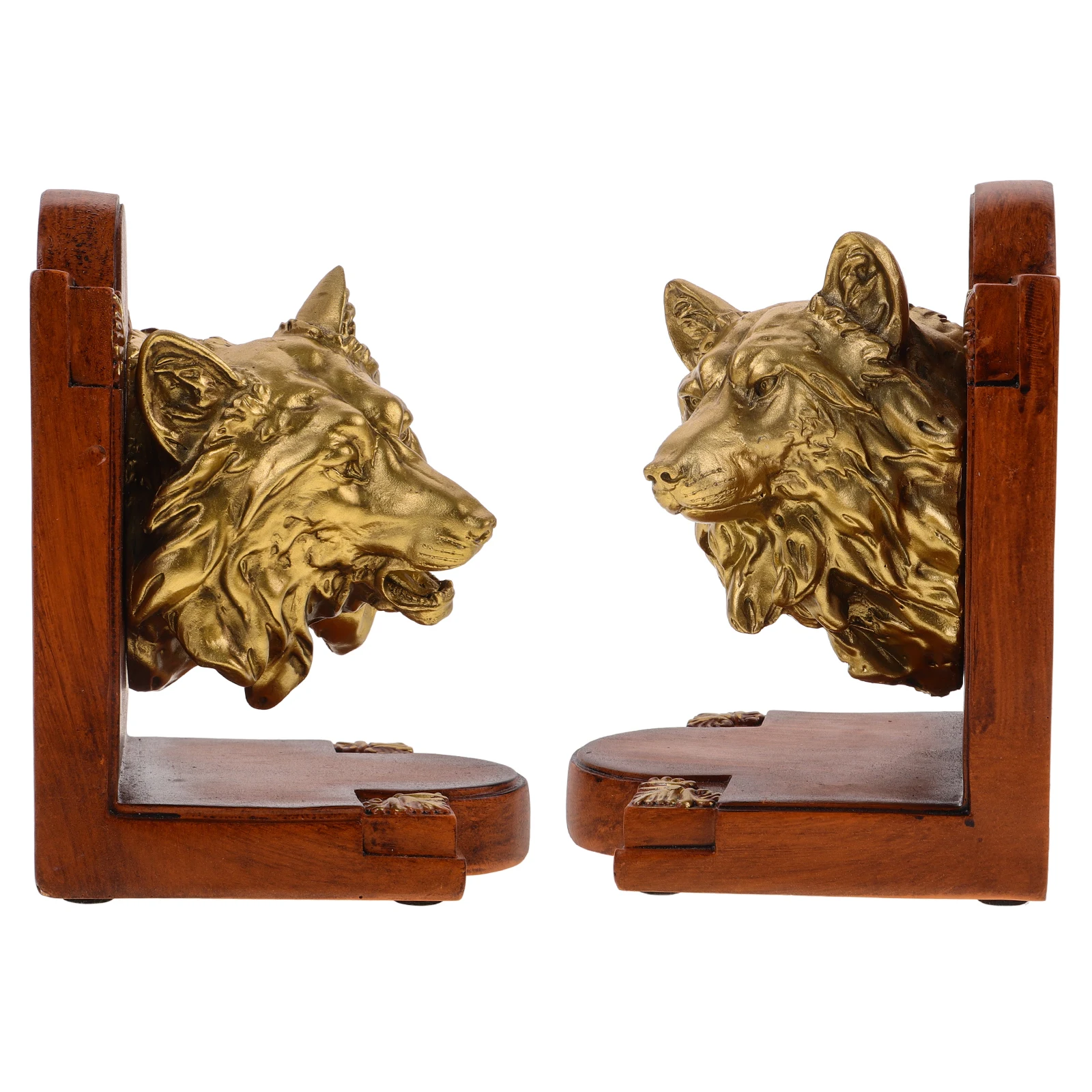 Resin Wolf Head Bookends Decorative St for Office Home Study Multi Function Reading ganizer Crafted Accessories
Resin Wolf Head Bookends Decorative St for Office Home Study Multi Function Reading ganizer Crafted Accessories