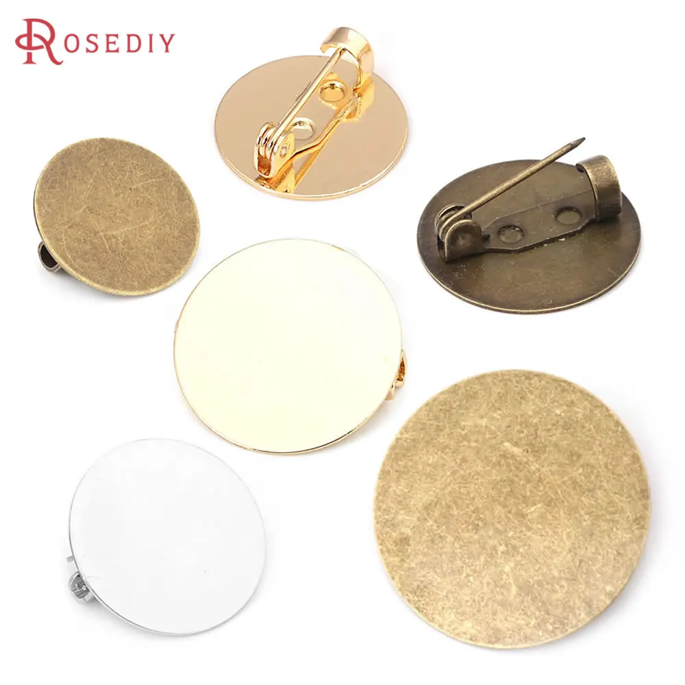 10PCS 16MM 18MM 20MM 25MM 30MM Antique Bronze Brass Round Flat Brooch Base Brooch Pins Jewelry Diy Accessories
10PCS 16MM 18MM 20MM 25MM 30MM Antique Bronze Brass Round Flat Brooch Base Brooch Pins Jewelry Diy Accessories