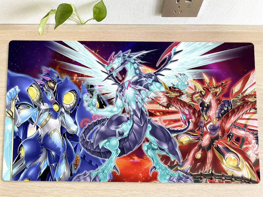 YuGiOh Table Playmat Triple Galaxy Eyes TCG CCG Mat Trading Card Game Mat Mouse Pad Desk Gaming Play Mat Mousepad With Bag
YuGiOh Table Playmat Triple Galaxy Eyes TCG CCG Mat Trading Card Game Mat Mouse Pad Desk Gaming Play Mat Mousepad With Bag