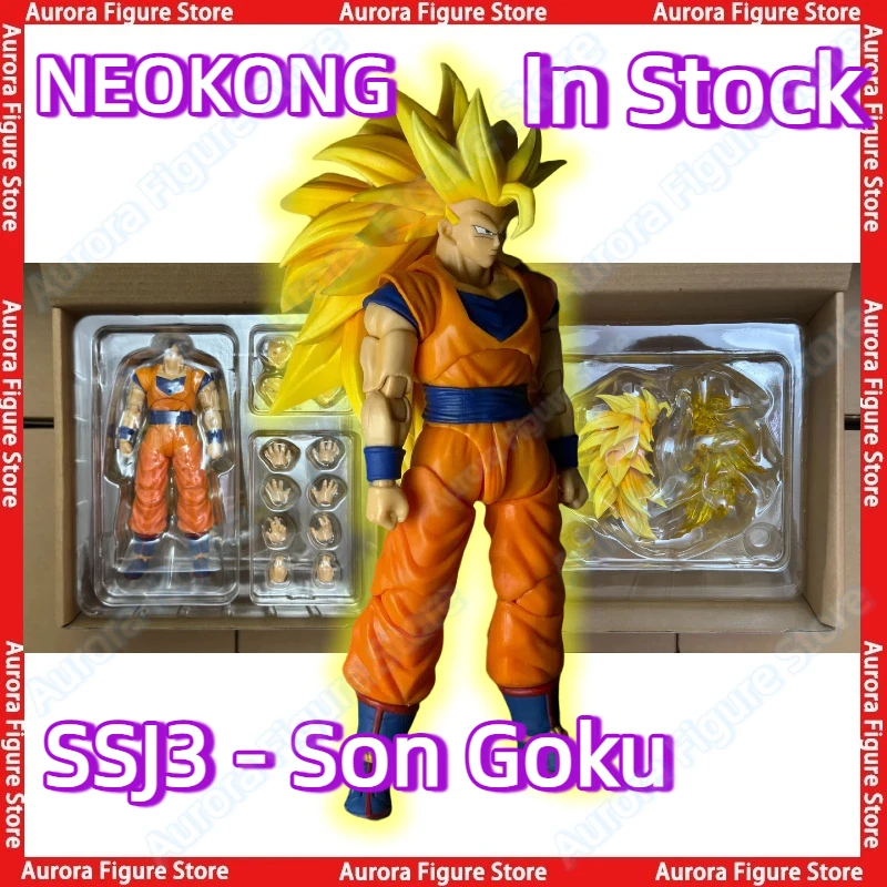 В наличии NEO NEOKONG KO Kong Модель Dragon Ball Z SHF Super Saiyan 3 SSJ3 Son Goku Vegetto Аниме Фигурки Игрушки Модели ПВХ
В наличии NEO NEOKONG KO Kong Модель Dragon Ball Z SHF Super Saiyan 3 SSJ3 Son Goku Vegetto Аниме Фигурки Игрушки Модели ПВХ
