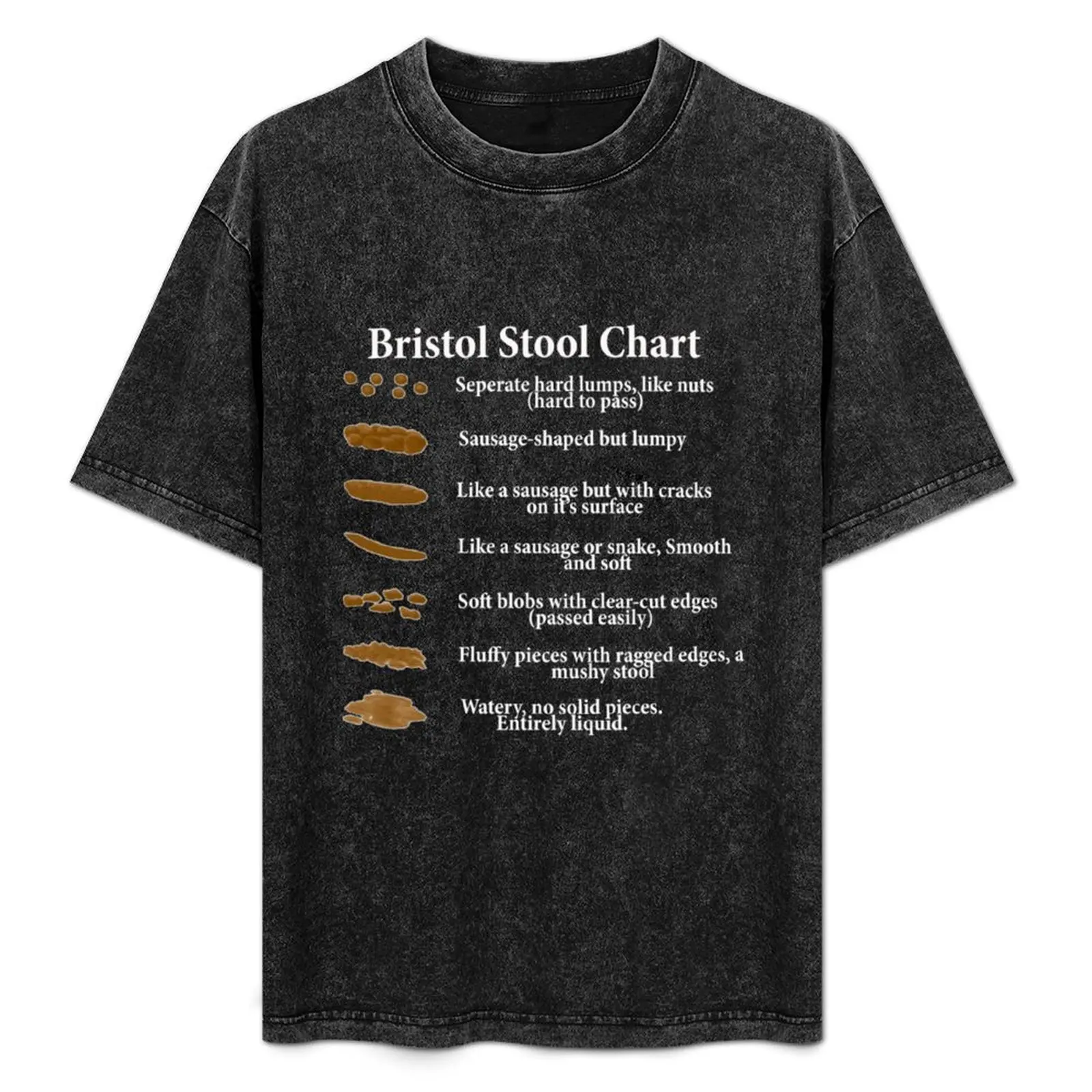 Bristol Stool Chart T-Shirt Christmas Casual Short Sleeve Top
Bristol Stool Chart T-Shirt Christmas Casual Short Sleeve Top