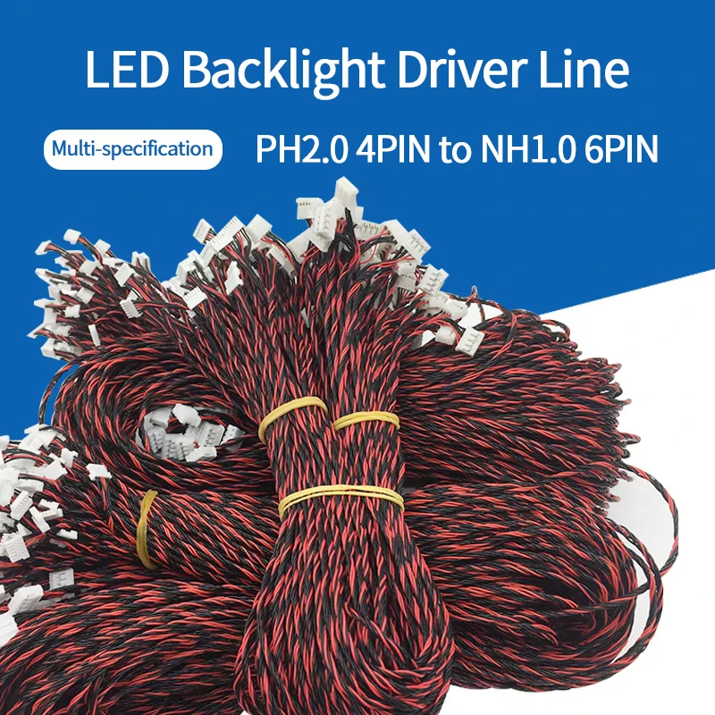 LED backlight strip booster plate 4P to 6P LCD constant current plate line PH2.0 to NH1.0 6P
LED backlight strip booster plate 4P to 6P LCD constant current plate line PH2.0 to NH1.0 6P
