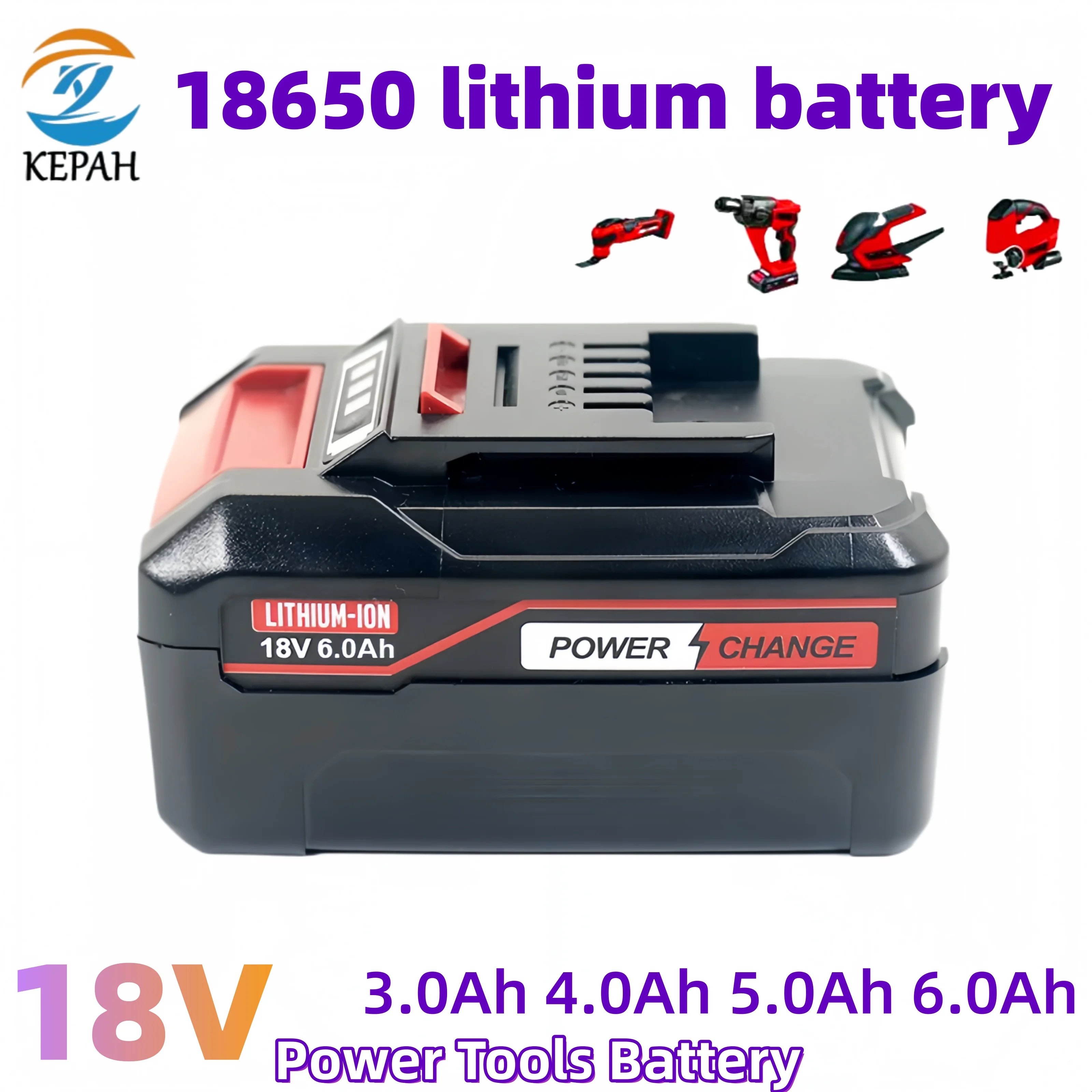 3.0/4.0/5.0/6.0Ah 18V Li-ion Replacement Battery for EINHELL Power X-change PX-BAT4 PX-BAT52 4511396 4511437 AXXIO GE-LC
3.0/4.0/5.0/6.0Ah 18V Li-ion Replacement Battery for EINHELL Power X-change PX-BAT4 PX-BAT52 4511396 4511437 AXXIO GE-LC