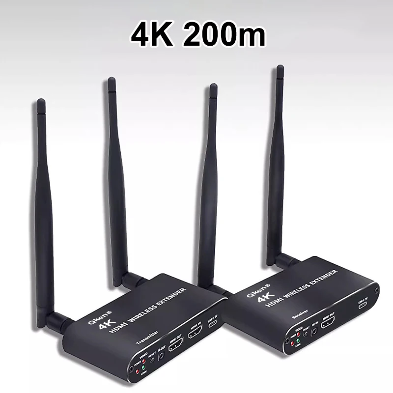 200 м 4K HD HDMI беспроводной удлинитель дисплея видеопередатчик и приемник для портативного ПК камера для встреч к ТВ-проектору монитор
200 м 4K HD HDMI беспроводной удлинитель дисплея видеопередатчик и приемник для портативного ПК камера для встреч к ТВ-проектору монитор