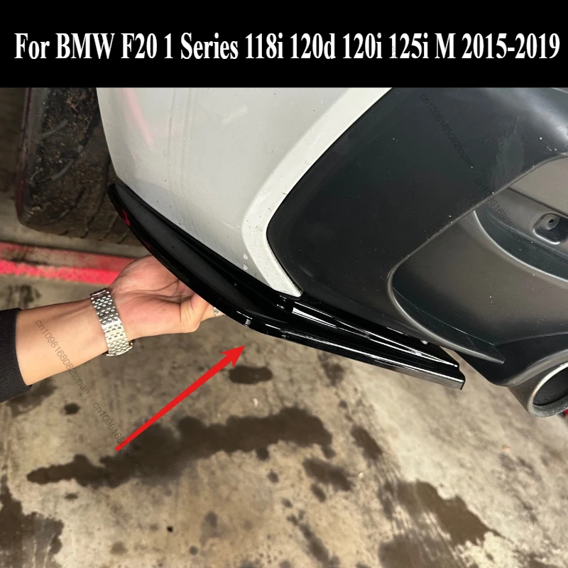 Rear Bumper Side Splitters LCI Side Diffuser Exhaust Carbon Style Trim For BMW 1 Series 118i 120d 120i 125i M F20 2015-2019
Rear Bumper Side Splitters LCI Side Diffuser Exhaust Carbon Style Trim For BMW 1 Series 118i 120d 120i 125i M F20 2015-2019