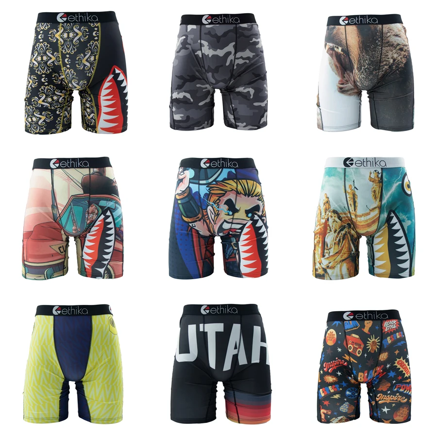 ETHIKA Men Underwear Boxers 1Pcs Breathable Mesh Crotch Man Swimming Underpants Plus Size L-3XL Mens Panties Men's Boxers Briefs
ETHIKA Men Underwear Boxers 1Pcs Breathable Mesh Crotch Man Swimming Underpants Plus Size L-3XL Mens Panties Men's Boxers Briefs