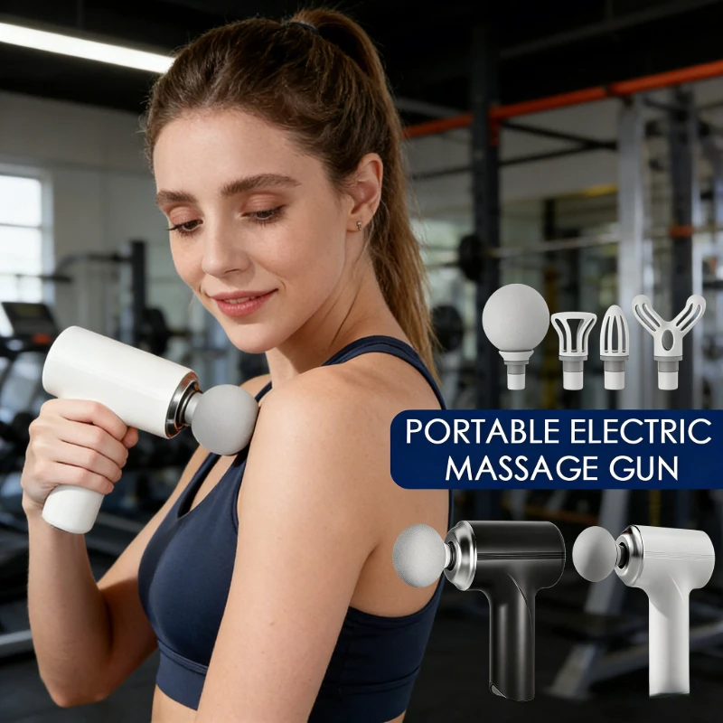 Portable Electric Massage Gun Mini Fascia Gun High Frequency Vibration Body Massage Gun Muscle Relaxation Fascia Masajeador
Portable Electric Massage Gun Mini Fascia Gun High Frequency Vibration Body Massage Gun Muscle Relaxation Fascia Masajeador