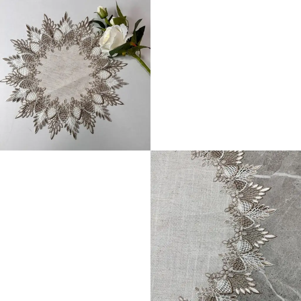 G6KF Lace Table Protectors Easy Wipe Cleaning Multifunctional Home Accent Fit Various Furniture Surfaces
G6KF Lace Table Protectors Easy Wipe Cleaning Multifunctional Home Accent Fit Various Furniture Surfaces