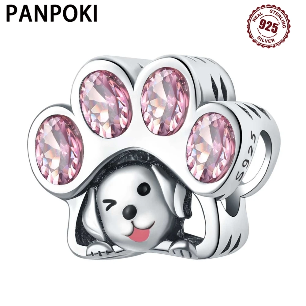 925 Sterling Silver Cute Puppy Hollow Claw Print Charms Beads Fit Wear Bracelets S925 DIY Fine Party Gifts Jewelry Accessories
925 Sterling Silver Cute Puppy Hollow Claw Print Charms Beads Fit Wear Bracelets S925 DIY Fine Party Gifts Jewelry Accessories