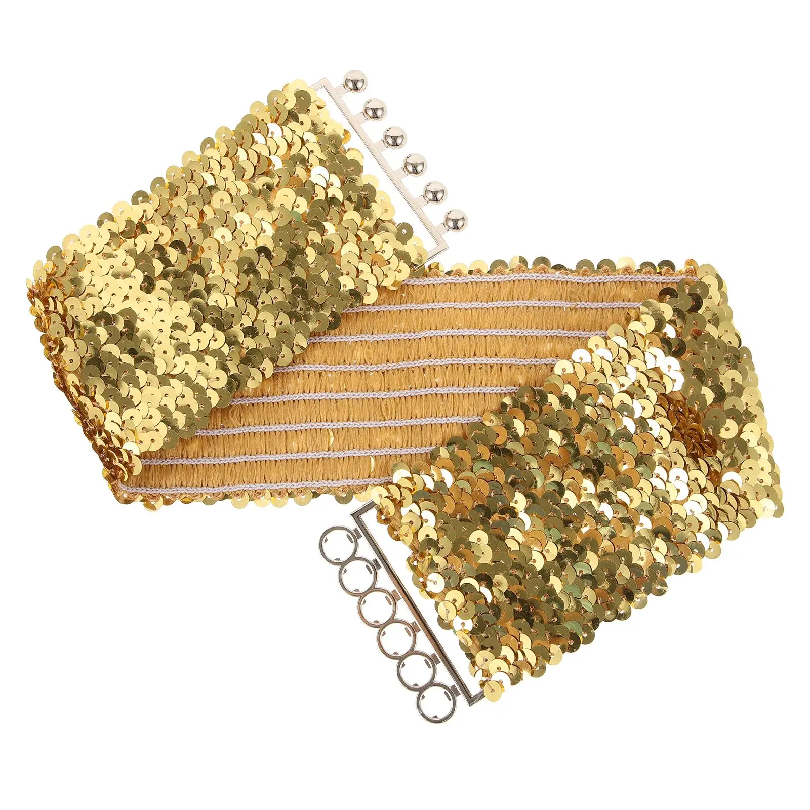 Sequin Belt Dress Belts For Women Decorative Waist Elastic Stretchy Shaping Buckle
Sequin Belt Dress Belts For Women Decorative Waist Elastic Stretchy Shaping Buckle