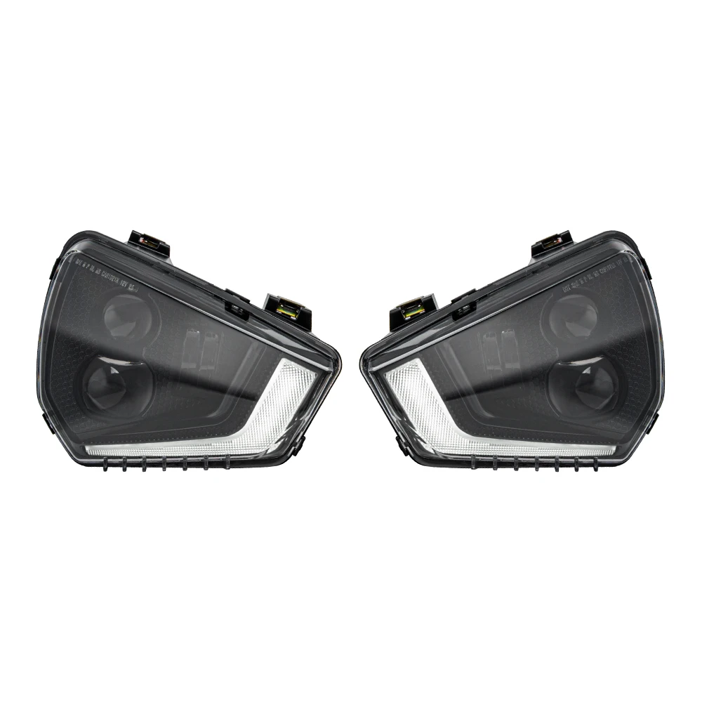 LED Headlights Front LED Head Lamp Assembly with High-Low Beam DRL Turn Signal Plug & Play For Can-Am Ryker 600 900 Sport Rally 
LED Headlights Front LED Head Lamp Assembly with High-Low Beam DRL Turn Signal Plug & Play For Can-Am Ryker 600 900 Sport Rally