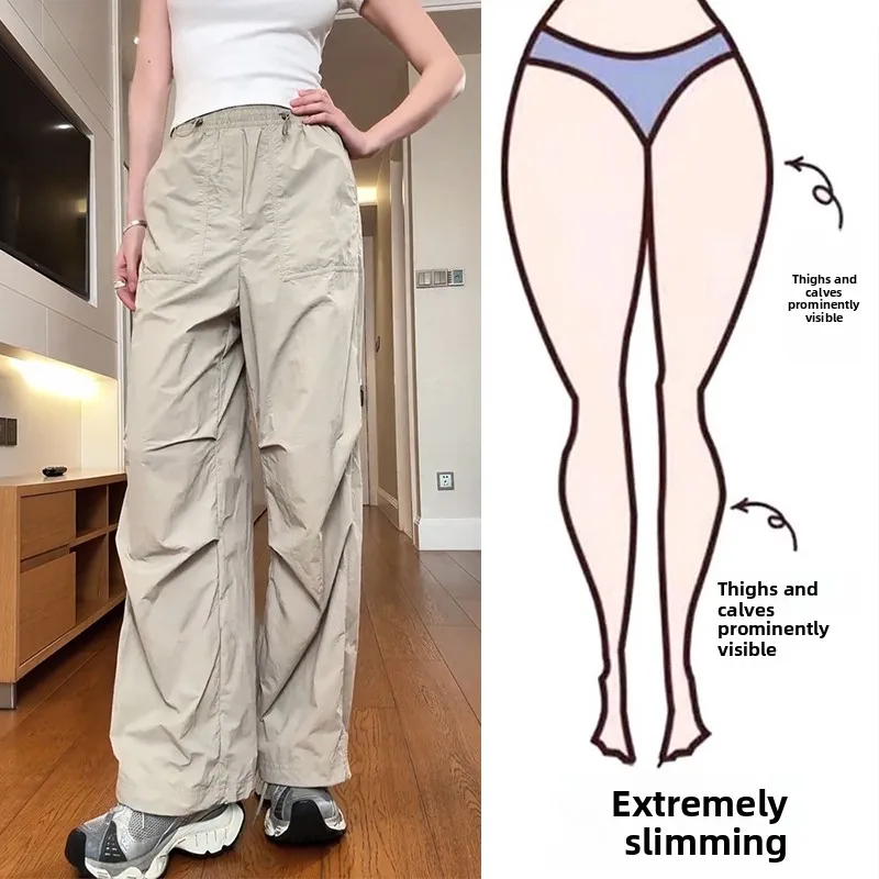 Summer New Fashion Quick Dry Women's plus Size Casual Pants Sunscreen Soldier Sports Loose Slimming Style High Waist
Summer New Fashion Quick Dry Women's plus Size Casual Pants Sunscreen Soldier Sports Loose Slimming Style High Waist