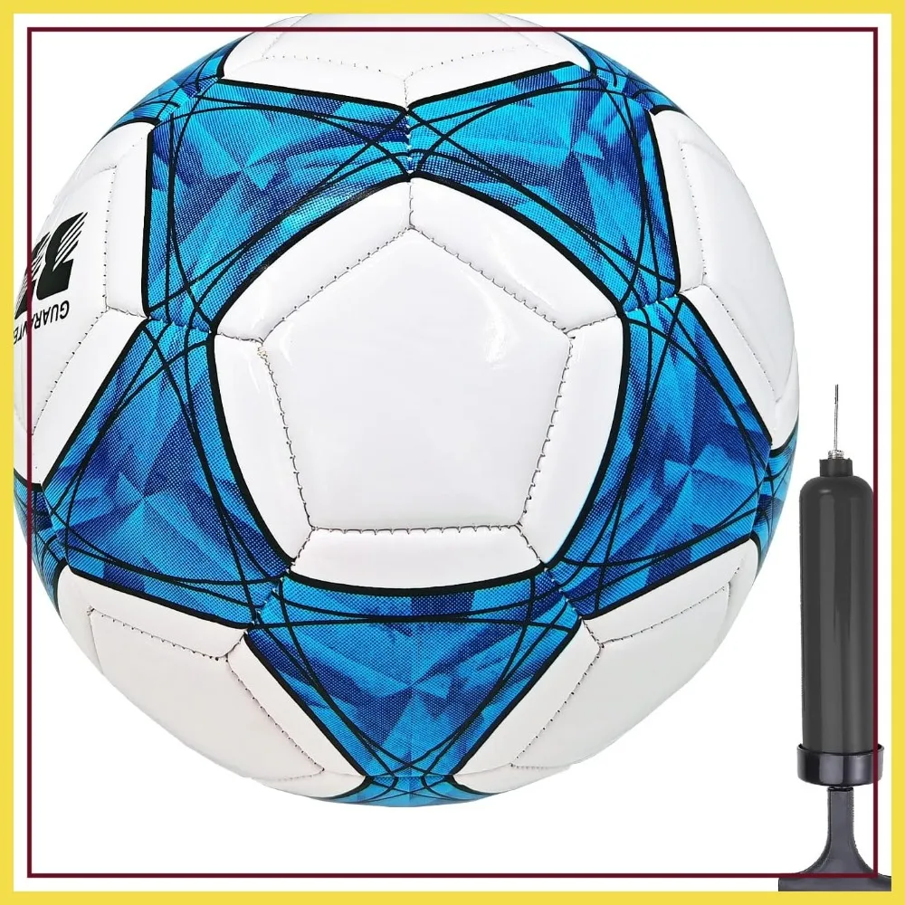 Soccer Ball Size 3 4 5 PU Leather with Pump and Needle for Training Practice Gift
Soccer Ball Size 3 4 5 PU Leather with Pump and Needle for Training Practice Gift