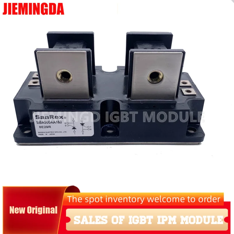 Совершенно новый модуль SBB500AA160 SBA500AA160 SBA500AA140 SBA500AA120 SBB500AA80 SSA500A40IGBT
Совершенно новый модуль SBB500AA160 SBA500AA160 SBA500AA140 SBA500AA120 SBB500AA80 SSA500A40IGBT