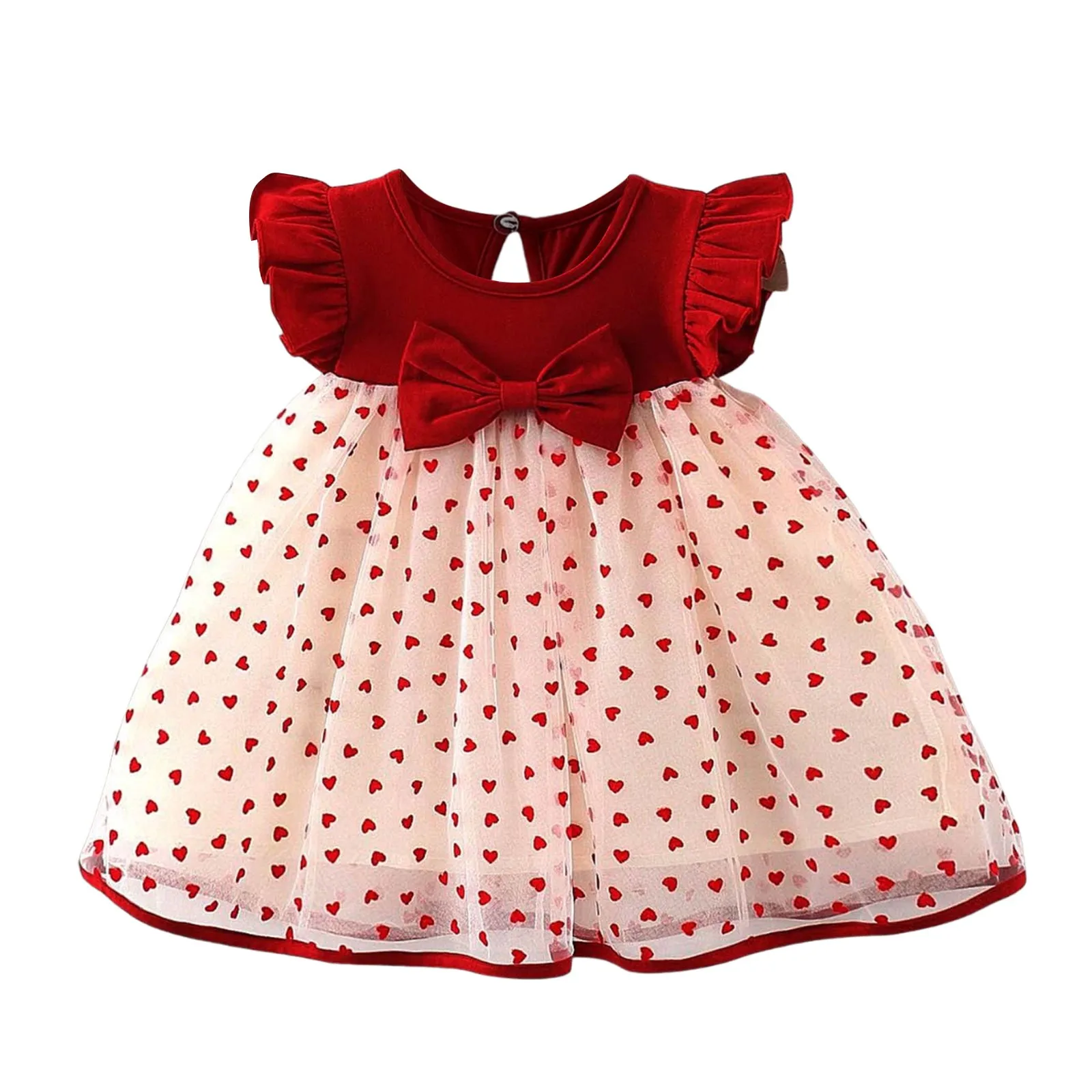 Dress For Toddler Infant Girls Fly Sleeve Ribbed Bowknot Dresses Toddler Ruffles Floral Printed Princess Girls Clothing Outfits
Dress For Toddler Infant Girls Fly Sleeve Ribbed Bowknot Dresses Toddler Ruffles Floral Printed Princess Girls Clothing Outfits