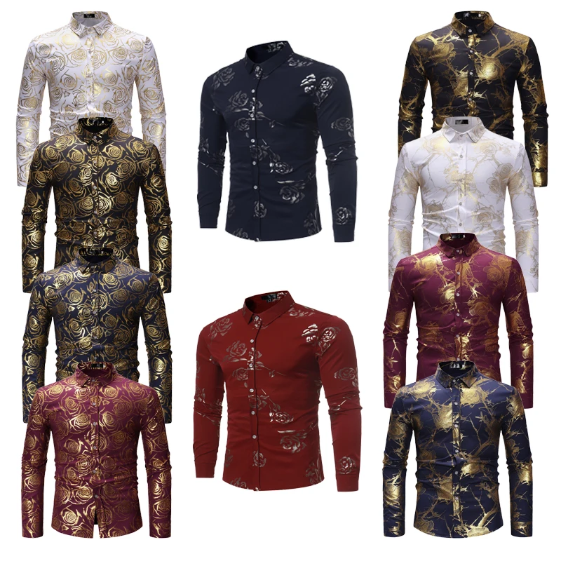 2026 British Style White Rose Print Shirt for Men,multi Colored Fashion Trend Long Sleeved Floral Casual Men's Shirt, Euro Size
2026 British Style White Rose Print Shirt for Men,multi Colored Fashion Trend Long Sleeved Floral Casual Men's Shirt, Euro Size