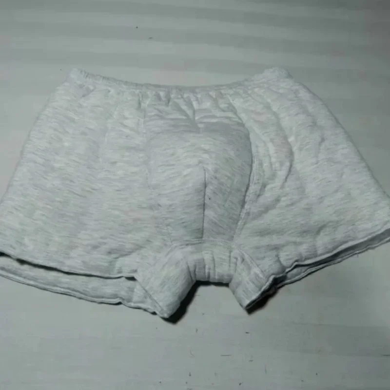 Handmake Men's Cotton Boxer Shorts Filled Cotton Thick Puffy Warm Pants Fetish Plus Size Panties Live Show Club Sexy Panty BF
Handmake Men's Cotton Boxer Shorts Filled Cotton Thick Puffy Warm Pants Fetish Plus Size Panties Live Show Club Sexy Panty BF