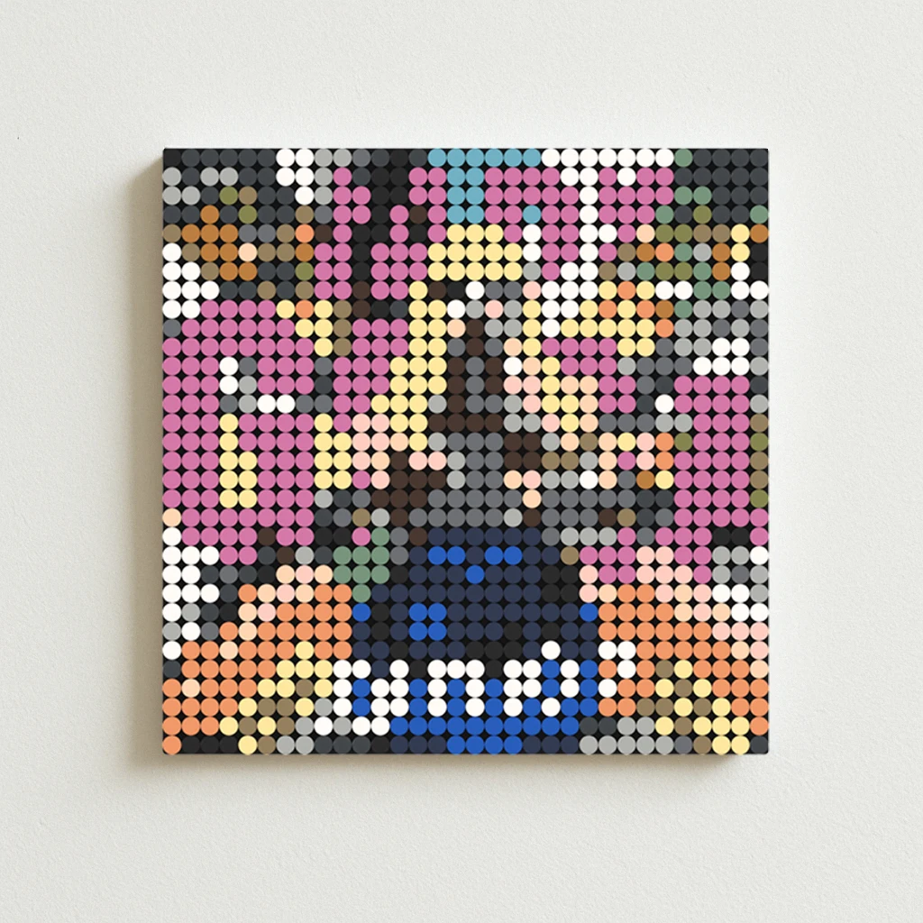 DIY Building Blocks Mosaic Wall Art L-Lady Gaga Classic Pop Music Merch Creative Handmade Poster for Home Decor Fans Collection
DIY Building Blocks Mosaic Wall Art L-Lady Gaga Classic Pop Music Merch Creative Handmade Poster for Home Decor Fans Collection