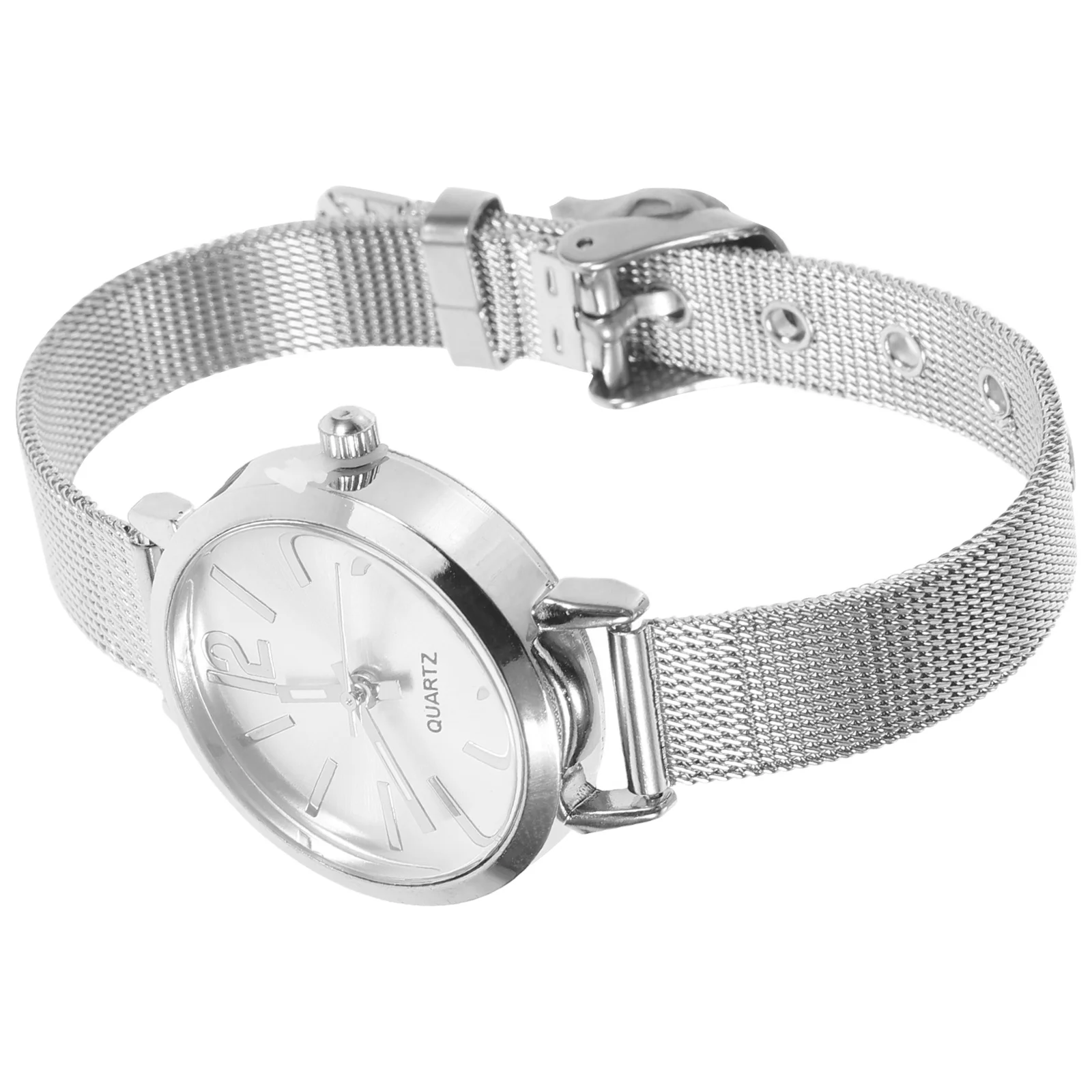 1 шт., модные женские кварцевые часы, серебристо-белый корпус из сплава, сетчатый ремешок, элегантные наручные часы для подарка на день матери, Рождество
1 шт., модные женские кварцевые часы, серебристо-белый корпус из сплава, сетчатый ремешок, элегантные наручные часы для подарка на день матери, Рождество