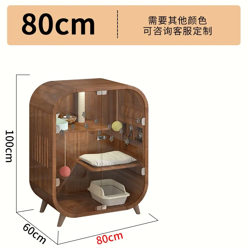 Кошачья вилла из чистого массива дерева 60/80 см, домашний роскошный дом, домашний шкаф для кошек, встроенная клетка с фаской
Кошачья вилла из чистого массива дерева 60/80 см, домашний роскошный дом, домашний шкаф для кошек, встроенная клетка с фаской
