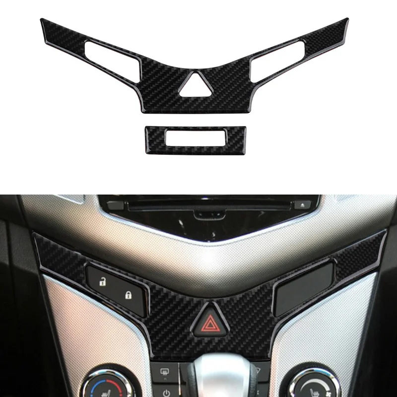 Carbon Fiber Car Air Conditioning Panel Sticker Decal Interior Trim Cover For Chevrolet Cruze 2009-2015 Accessories
Carbon Fiber Car Air Conditioning Panel Sticker Decal Interior Trim Cover For Chevrolet Cruze 2009-2015 Accessories