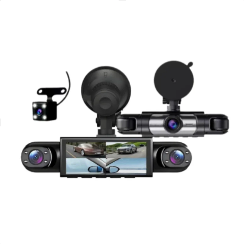 HONG TONG 2026 New WIFI Quad High-definition Driving Recorder High-definition Night Vision Wide-angle Quad Lens Rearview Camera
HONG TONG 2026 New WIFI Quad High-definition Driving Recorder High-definition Night Vision Wide-angle Quad Lens Rearview Camera