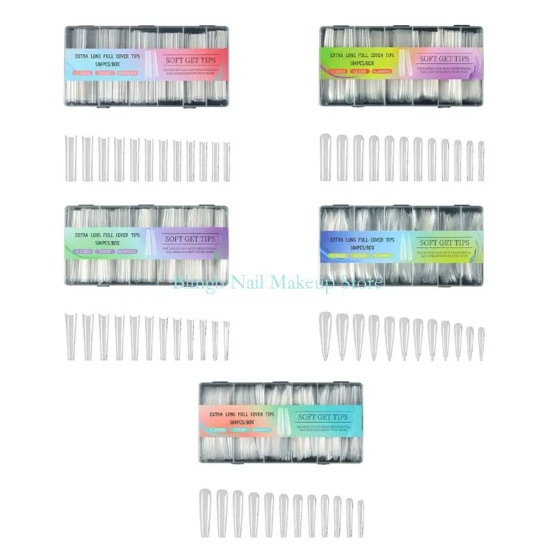 28TA 504Pcs Full Cover False Tips Square French Fake Soak Off Gel Extension Tips Press on Supplies
28TA 504Pcs Full Cover False Tips Square French Fake Soak Off Gel Extension Tips Press on Supplies