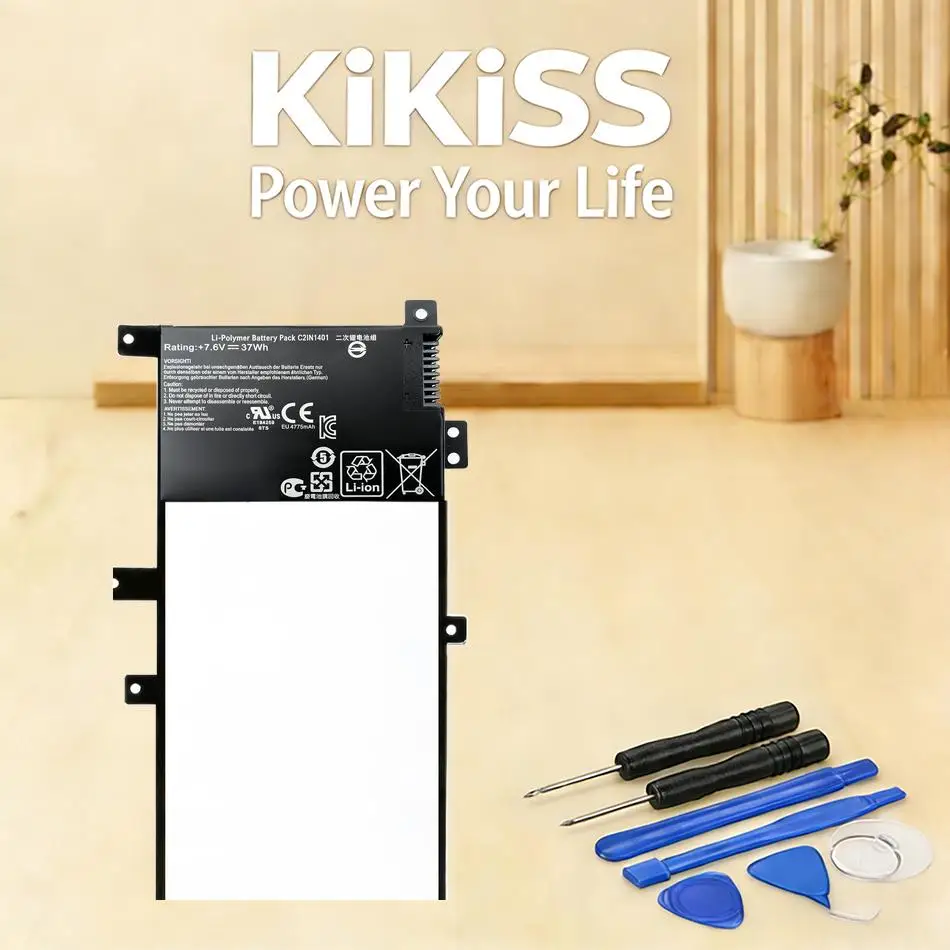 Laptop Battery C21N1401 For Asus W409L W419L K455L A455L R419L R455L X454L X455L F455L Y483L VM410L
Laptop Battery C21N1401 For Asus W409L W419L K455L A455L R419L R455L X454L X455L F455L Y483L VM410L