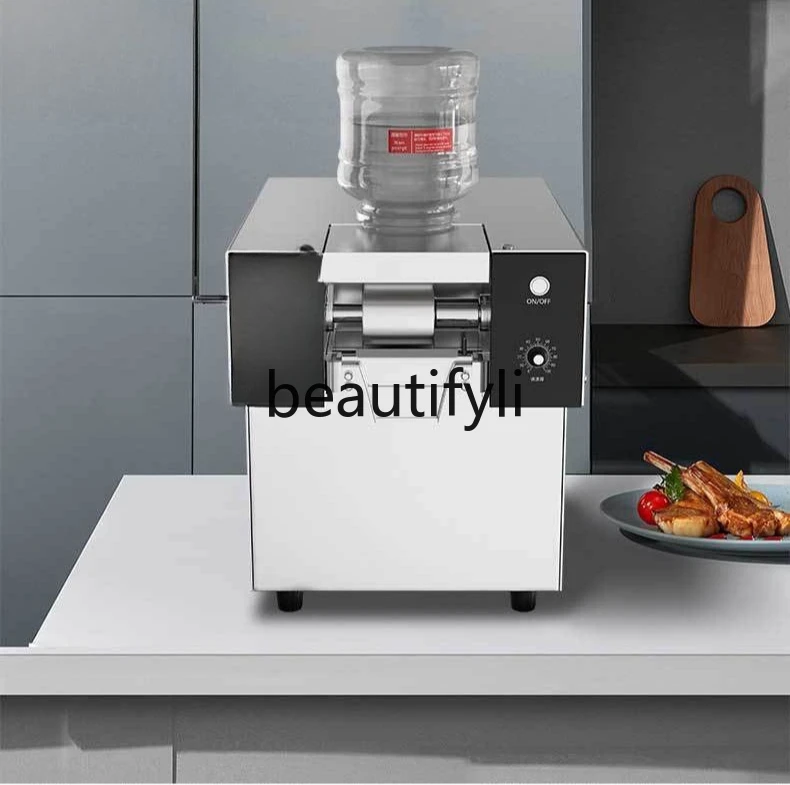Snowflake Ice Machine Small Sprawling Ice Fruit Drink Smoothie Stall Automatic Ice Machine for Shops
Snowflake Ice Machine Small Sprawling Ice Fruit Drink Smoothie Stall Automatic Ice Machine for Shops