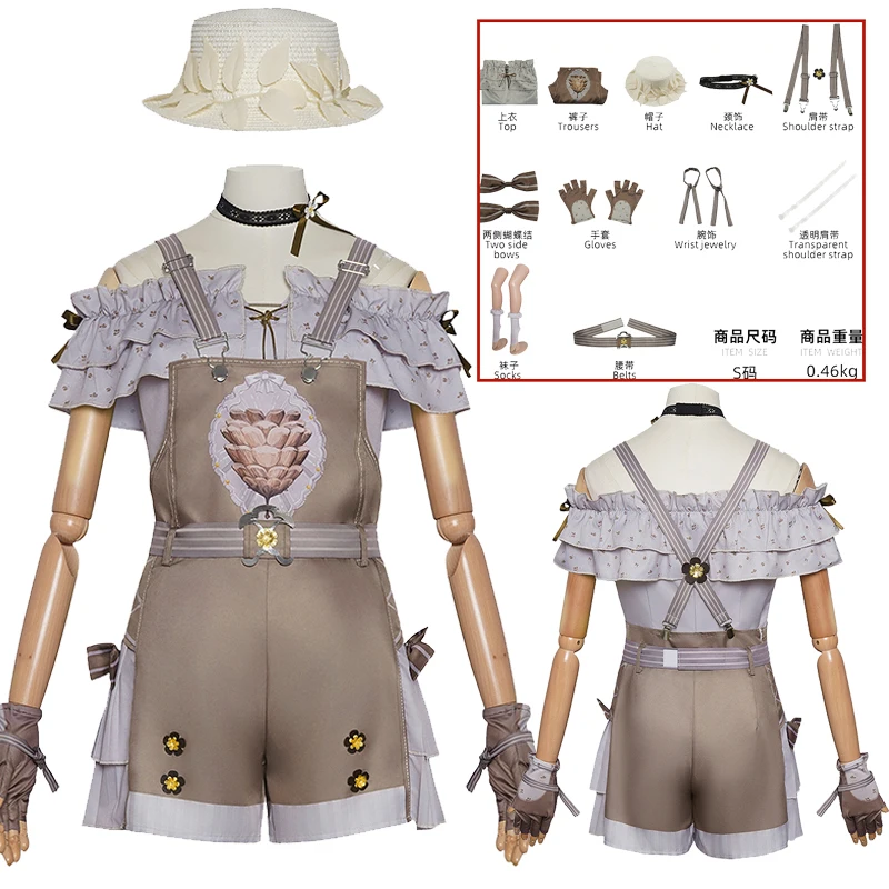 Pinecone Adventure Cosplay Game X Open the World Costume Woman Rompers Hat Uniform Suit Party Play Pine Cone Outfit
Pinecone Adventure Cosplay Game X Open the World Costume Woman Rompers Hat Uniform Suit Party Play Pine Cone Outfit