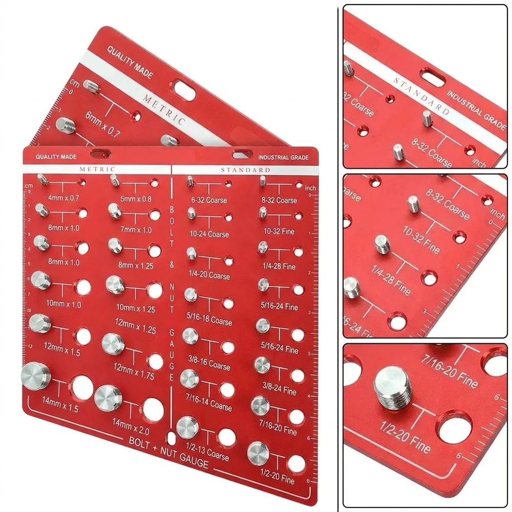 Lightweight Anodized Aluminum Thread Gauge for Precision Screw and Thread Measurement in Workshop Applications
Lightweight Anodized Aluminum Thread Gauge for Precision Screw and Thread Measurement in Workshop Applications