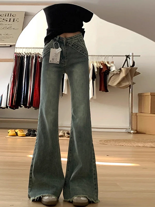 High Waist Wide Leg Jeans Women's Loose Fit Denim Pants Autumn New Style plus Size Conceal Hip Slimming Bell Bottoms
High Waist Wide Leg Jeans Women's Loose Fit Denim Pants Autumn New Style plus Size Conceal Hip Slimming Bell Bottoms
