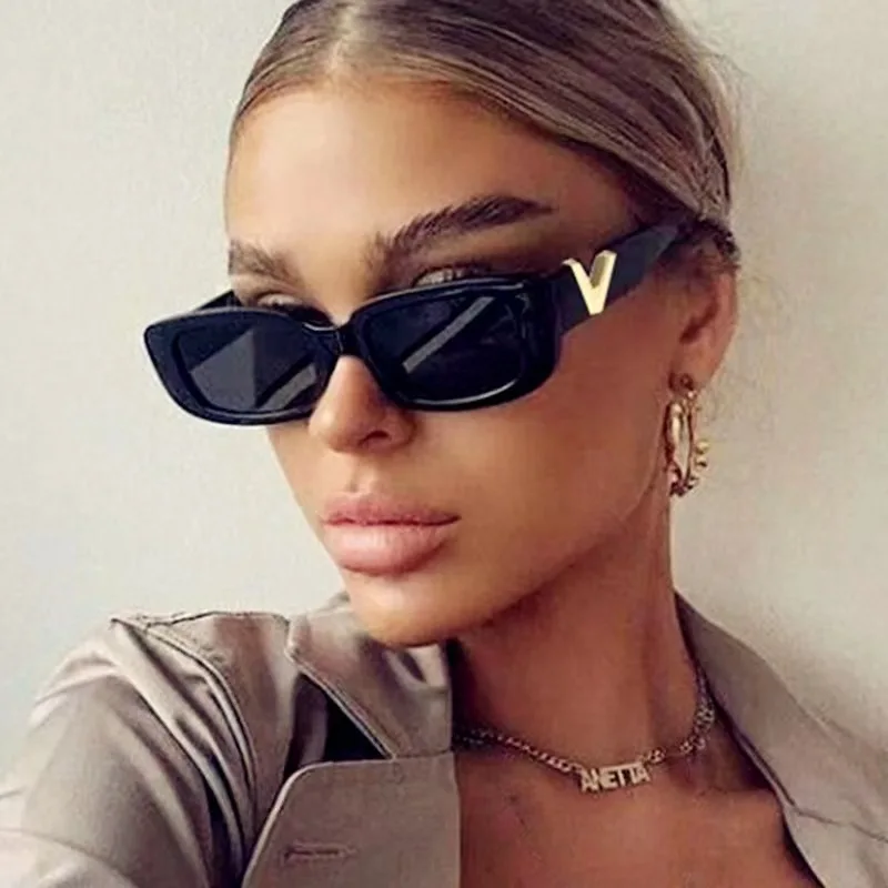 Fashion Cat Eye Sunglasses Women Luxury V Sun Glasses For Ladies Classic Rectangle Driving Shades Outdoor Traveling UV400
Fashion Cat Eye Sunglasses Women Luxury V Sun Glasses For Ladies Classic Rectangle Driving Shades Outdoor Traveling UV400
