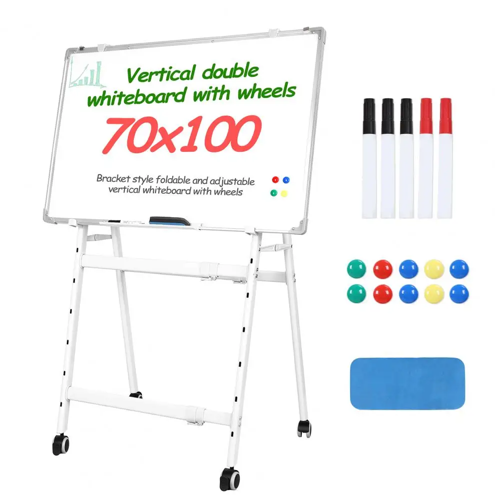 40x28 Magnetic Dry Erase Whiteboard with Stand, Adjustable Tripod Easel for Classroom Office Home
40x28 Magnetic Dry Erase Whiteboard with Stand, Adjustable Tripod Easel for Classroom Office Home